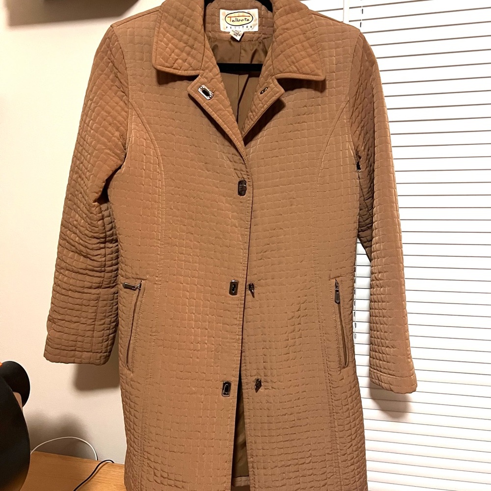 Talbots Brown Quilted Women's Coat